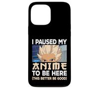 I Paused My Anime To Be Here Japan Kawaii Otaku Manga Lover Case for iPhone 13 Pro Max