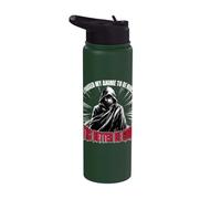 I Paused My Anime to Be here Tshirt Manga Boy Otaku Japan Stainless Steel Insulated Water Bottle