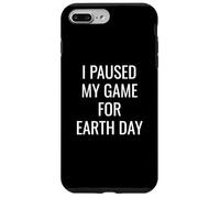 I Paused My Game For Earth Day Gamer E-Sports Player Planet Case for iPhone 7 Plus/8 Plus