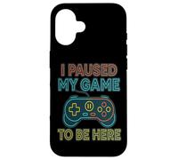 I Paused My Game to Be Here - Controller Case for iPhone 16