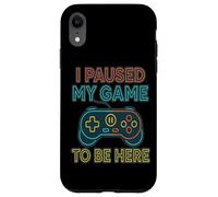 I Paused My Game to Be Here - Controller Case for iPhone XR