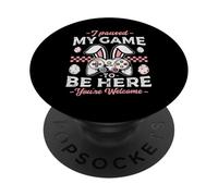 I Paused My Game To Be Here Gamer Gaming Easter Outfit PopSockets Adhesive PopGrip