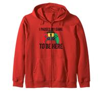 I Paused My Game To Be Here Video Game Juneteenth Zip Hoodie
