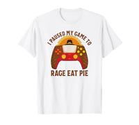 I Paused My Game to Rage Eat Pie Gamer Thanksgiving T-Shirt