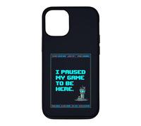 I Paused This Game to Be Here Funny ATC Gaming Controller 2 Case for iPhone 12/12 Pro