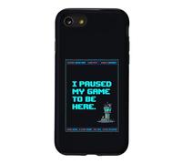 I Paused This Game to Be Here Funny ATC Gaming Controller 2 Case for iPhone SE (2020) / 7/8