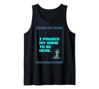 I Paused This Game to Be Here Funny ATC Gaming Controller 2 Tank Top