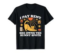 I Pay Rent SHE OWNS THE Sunny Spots T-Shirt