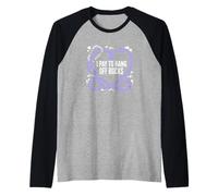 I Pay to Hang Off Rocks Rock Climber Boulderer Raglan Baseball Tee