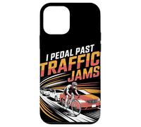 I Pedal Past Traffic Jams Bike Commuting Case for iPhone 12 mini