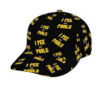 I Pee in Pools Men's Baseball Cap Golf Dad Hat Trucker Caps for Women Adjustable Sun Visor