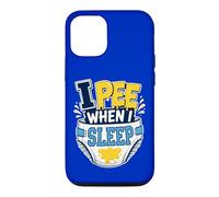 I PEE WHEN I SLEEP Funny Heavy Sleeper Bedwetter Quote Case for iPhone 12/12 Pro