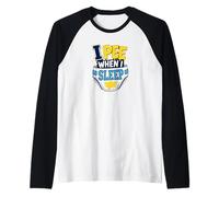 I Pee When I Sleep Funny Heavy Sleeper Bedwetter Quote Raglan Baseball Tee