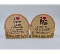 Pet Head On All Paws Oatmeal Paw Butter | Soothes & Nourishes for Soft Crack-free Paws and Noses | Paw Moisturiser Balm | Professional Grooming | Vegan | Lick-Safe | Gentle Formula for Puppies | 40g