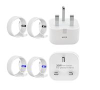 i Phone 17 16 15 Charger Fast Charging, 30W Type C Chargers, USB C Charger Block With 4FT&6FT Cable for i Phone 17/17 Plus/17 Pro Max/16/16 Plus/16 Pro Max/15 Pro Max, USBC UK Power Adapter