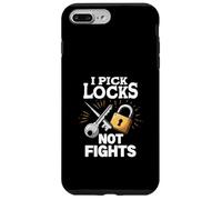 I Pick Locks Not Fights Locksmith Quote Case for iPhone 7 Plus/8 Plus