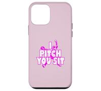 I Pitch You Sit T Shirt Softball Pitcher Case for iPhone 12 mini