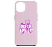 I Pitch You Sit T Shirt Softball Pitcher Case for iPhone 13