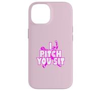 I Pitch You Sit T Shirt Softball Pitcher Case for iPhone 14