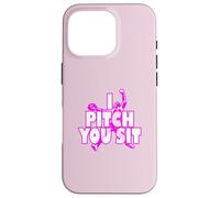 I Pitch You Sit T Shirt Softball Pitcher Case for iPhone 16 Pro