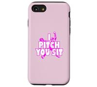 I Pitch You Sit T Shirt Softball Pitcher Case for iPhone SE (2020) / 7/8
