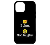 I Plan. God Laughs. Funny Recovery Design Case for iPhone 12 mini