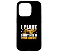 I Plant Stuff Sometimes It Even Grows An Agronomy Agronomist Case for iPhone 15 Pro