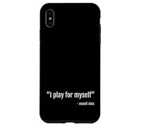 I Play For Myself Assult Class Self Centered Funny Gamer Case for iPhone XS Max