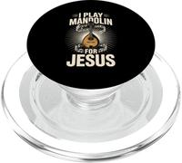 I Play Mandolin For Jesus Christian Music PopSockets PopGrip for MagSafe