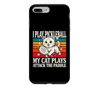 I Play Pickleball My Cat Plays Attack The Paddle Case for iPhone 7 Plus/8 Plus