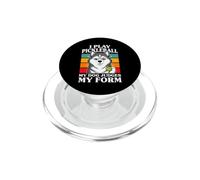 I Play Pickleball My Dog Judges My Form PopSockets PopGrip for MagSafe
