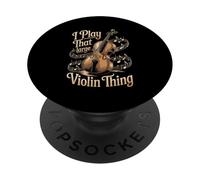 I Play That Large Violin Thing Upright Bass PopSockets Adhesive PopGrip