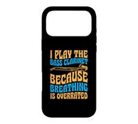 I Play The Bass Clarinet Because Breathing Is Overrated Case for iPhone 17 Pro Max