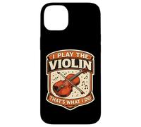 I Play The Violin That's What I Do Vintage Violinist Teacher Case for iPhone 14 Plus