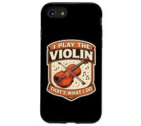 I Play The Violin That's What I Do Vintage Violinist Teacher Case for iPhone SE (2020) / 7/8