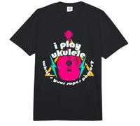 I Play Ukulele What's Your Superpower | Uke Player Comfort Colors Adult Heavyweight T-Shirt