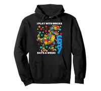I play with bricks 6 7 day per w ino t-shirt Pullover Hoodie