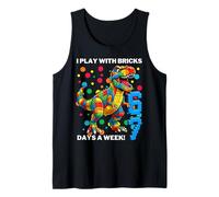 I Play with Bricks 6 7 Day per W ino t-Shirt Tank Top