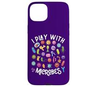 I Play With Microbes Funny Microbiology Case for iPhone 15 Plus