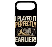 I Played It Perfectly Earlier French Horn Music Case for iPhone Air