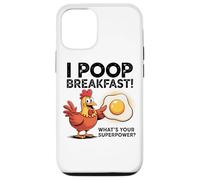 I Poop Breakfast What's Your Superpower Case for iPhone 12/12 Pro