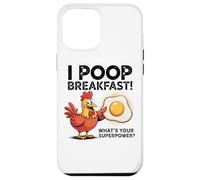 I Poop Breakfast What's Your Superpower Case for iPhone 12 Pro Max
