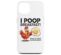 I Poop Breakfast What's Your Superpower Case for iPhone 13