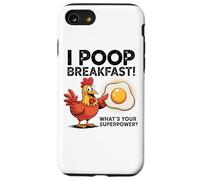 I Poop Breakfast What's Your Superpower Case for iPhone SE (2020) / 7 / 8
