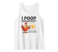 I Poop Breakfast What's Your Superpower Tank Top