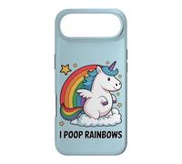 I Poop Rainbows Funny Unicorn Rainbow Meme Case for iPhone Air