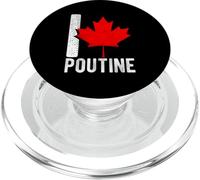 I Poutine, Canada, Maple Leaf PopSockets PopGrip for MagSafe