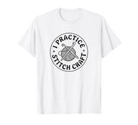 I Practice Stitch Craft, Crocheting T-Shirt