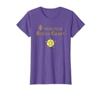 I practice Stitch Craft Wiccan Pentagram Cross Stitch T-Shirt