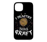 I Practice Stitch Craft - Yarn Knitting - Knitter's Gift Case for iPhone 13